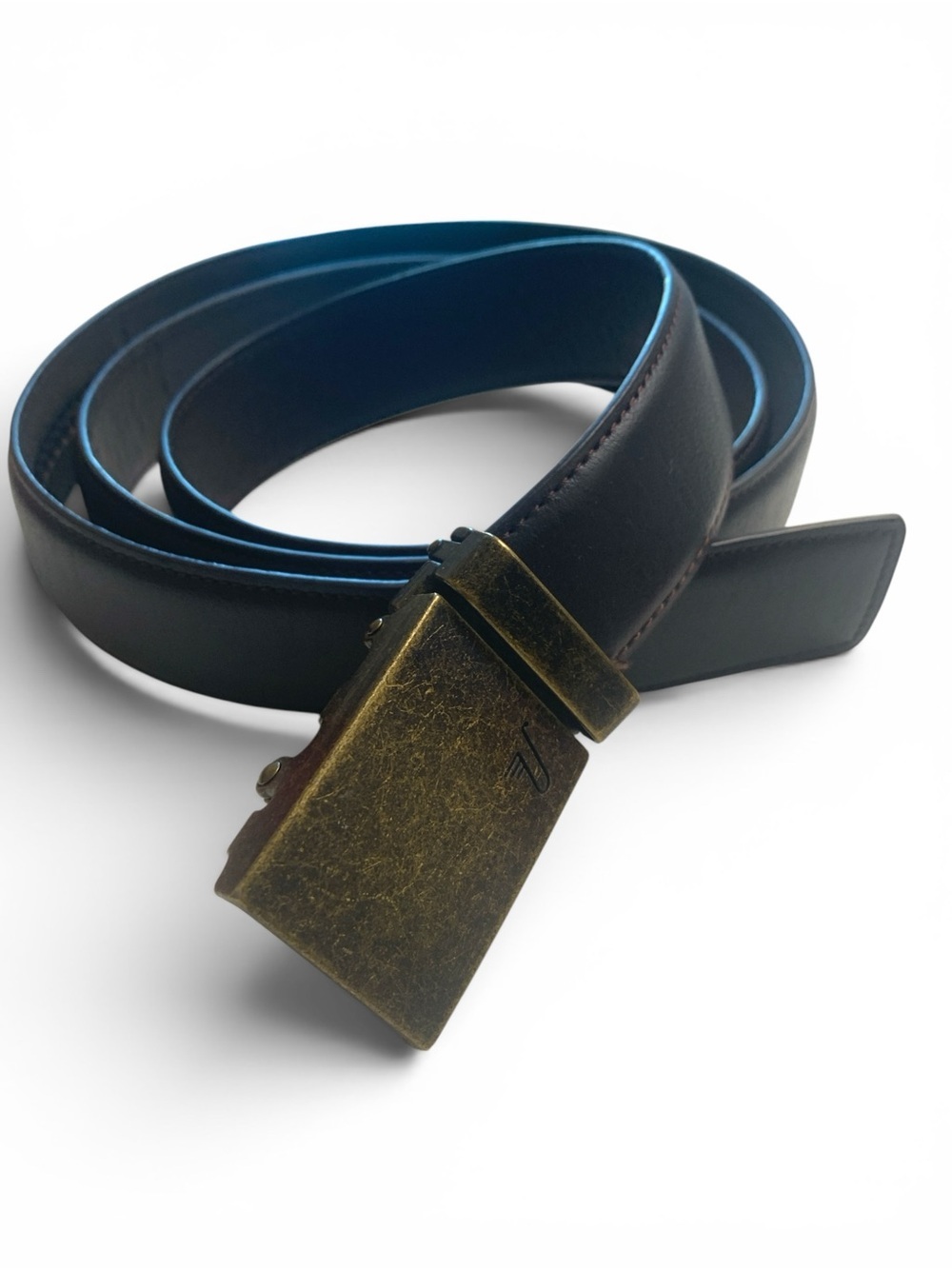Mission Ratchet Belt, Dark Brown Leather 59” Long